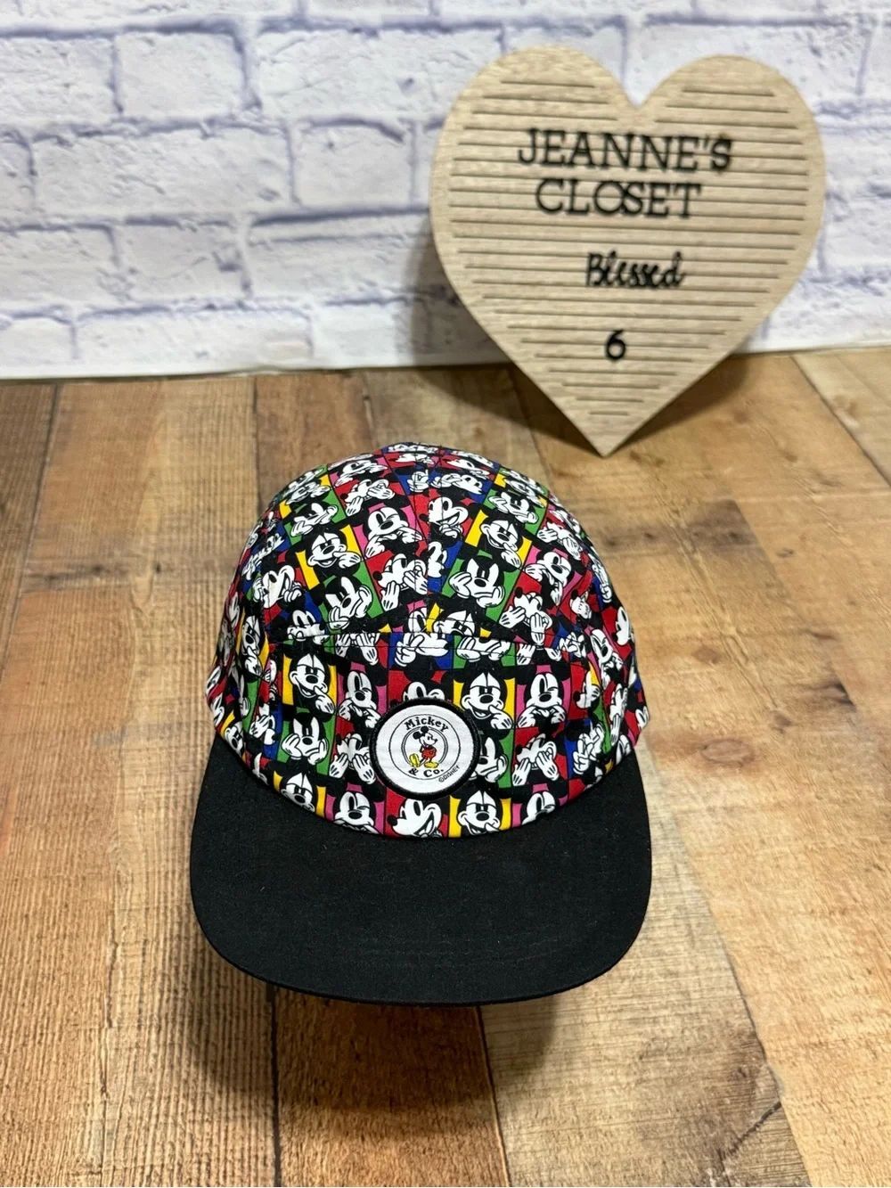 Disney Mickey & Co. Colorful Mickey Baseball Hat